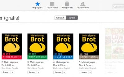 Alle 4 Ebook-Titel Aus Der Volksbrot2013.De-Edition In Den Top 5 Bei Itunes/Ibooks