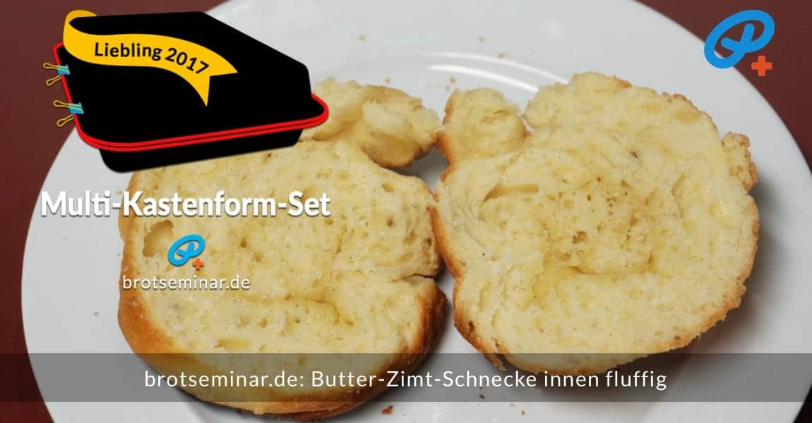 4 Butter-Zimt-Schnecken mit Ohne-Kneten-Hefeteig - HOF FRISÖR FFM