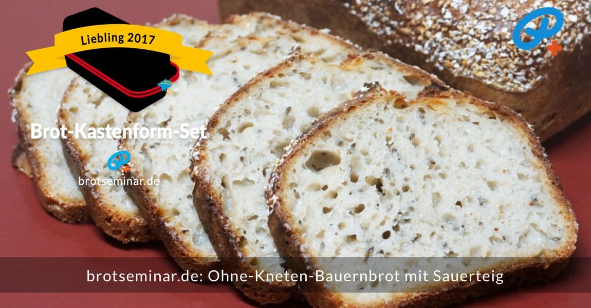 Ohne-Kneten-Bauernbrot mit Sauerteig (2017) - HOF FRISÖR FFM